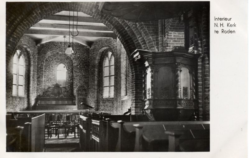 Interior, St. Catherine church, Roden