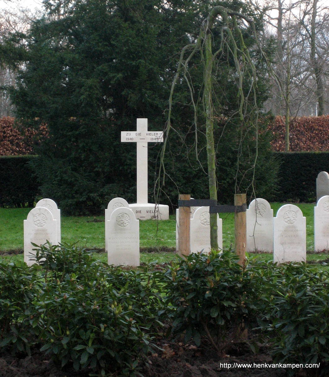 War graves, St Barbara Cemetery, Utrecht