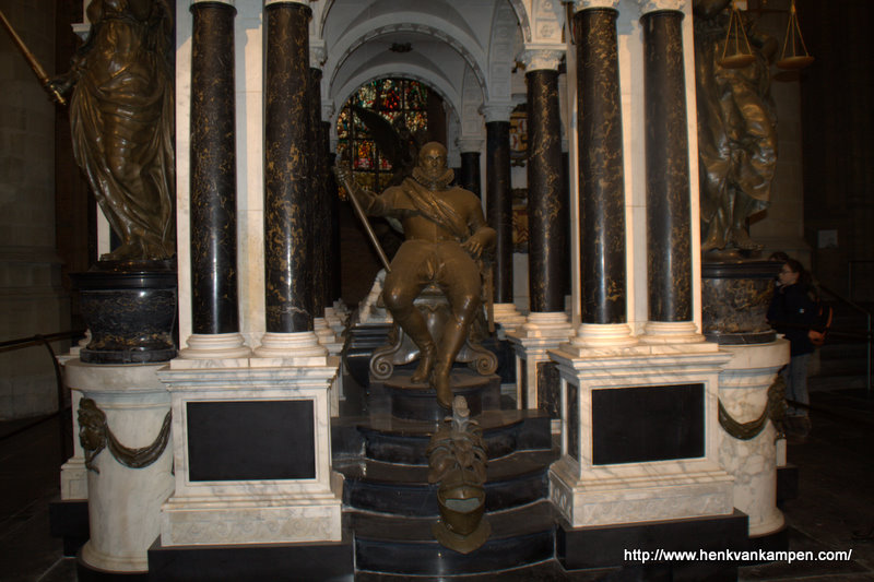 Monument for William the Silent, in the New Church in Delft