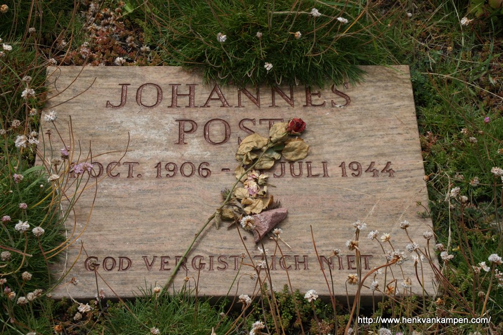 Grave of Johannes Post
