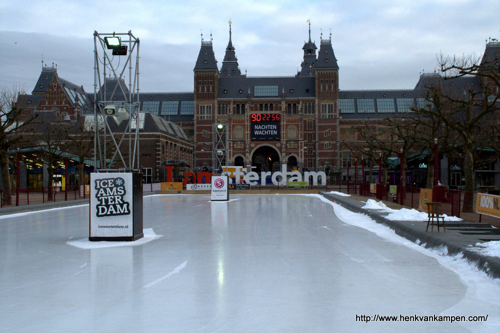 Skating rink, Museumplein, Amsterdam