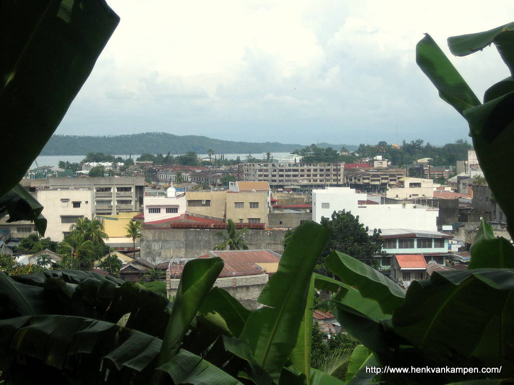 View from Calvary Hill over Tacloban City