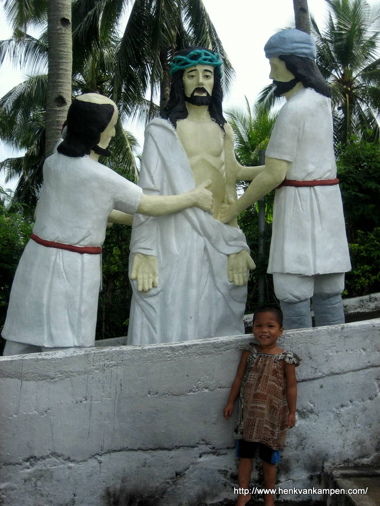 Jesus is stripped of His garments - Stations of the Cross, Tacloban City