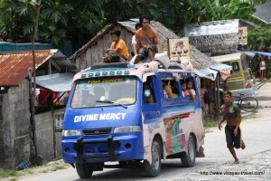 Bus trip, Samar, Philippines