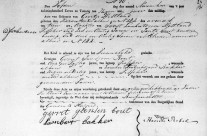 Birth certificate of Geertje Westland