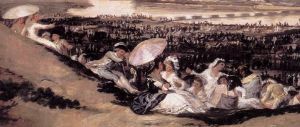 Goya - St. Isidore's meadow (detail)