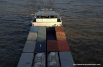 Wordless Wednesday: Freight ship on the Meuse