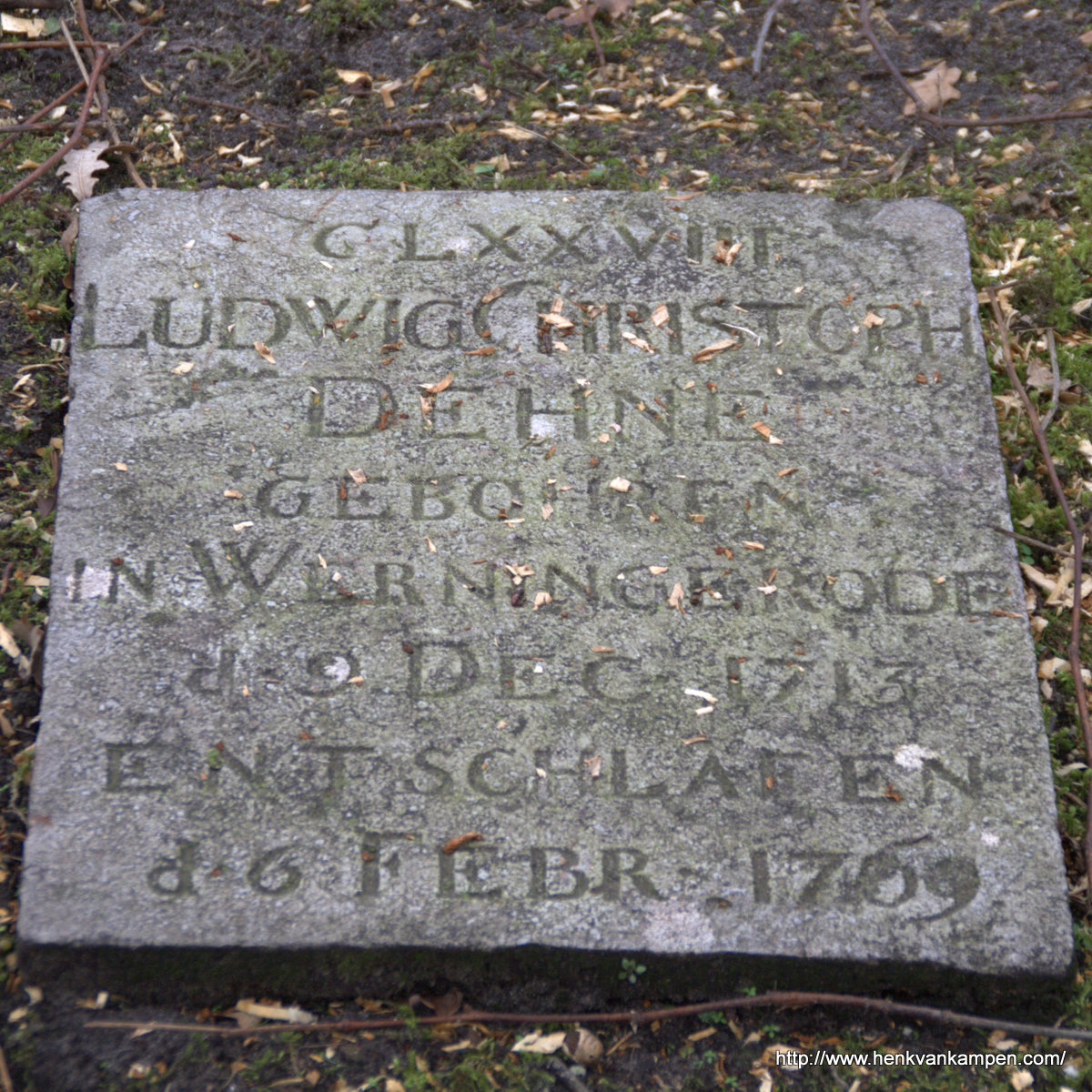 Tombstone Tuesday: Ludwig Christoph Dehne