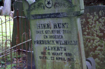 Tombstone Tuesday: Frederik Wilhelm Alberts