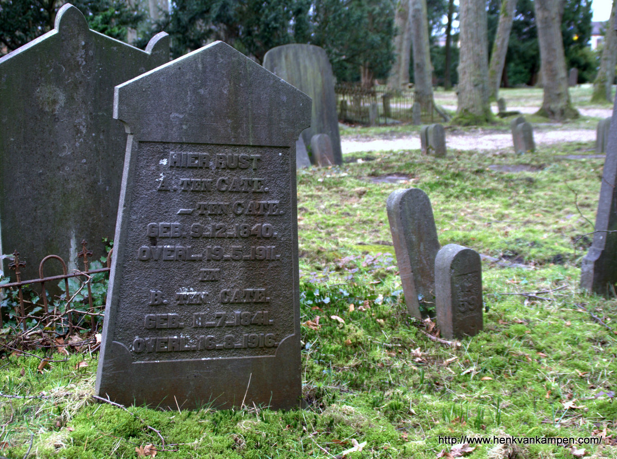 Tombstone Tuesday: Ten Cate