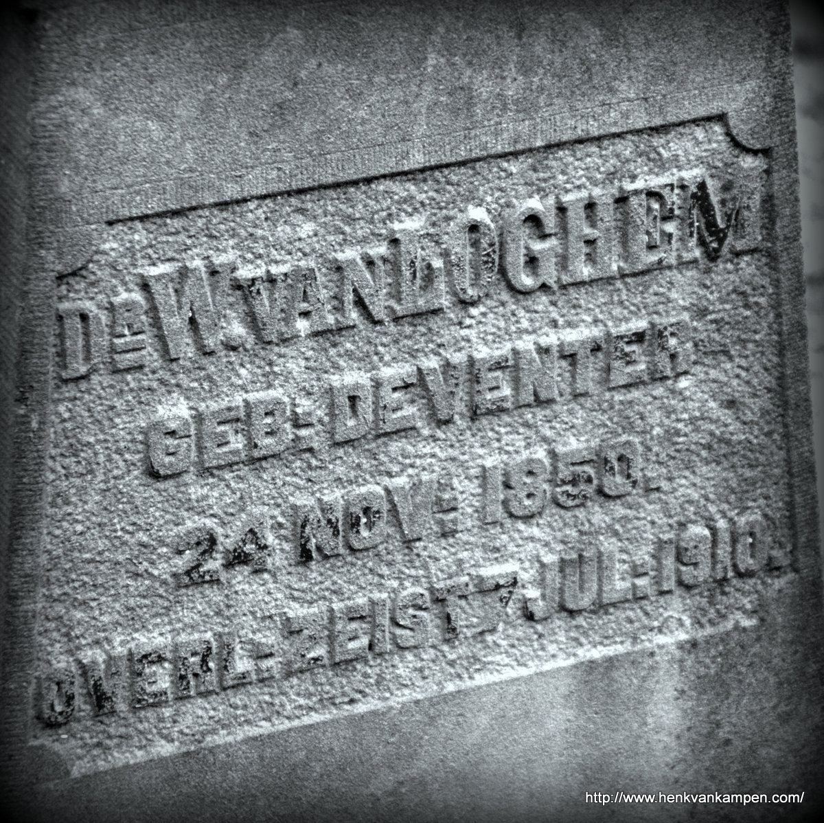 Tombstone Tuesday: Van Loghem