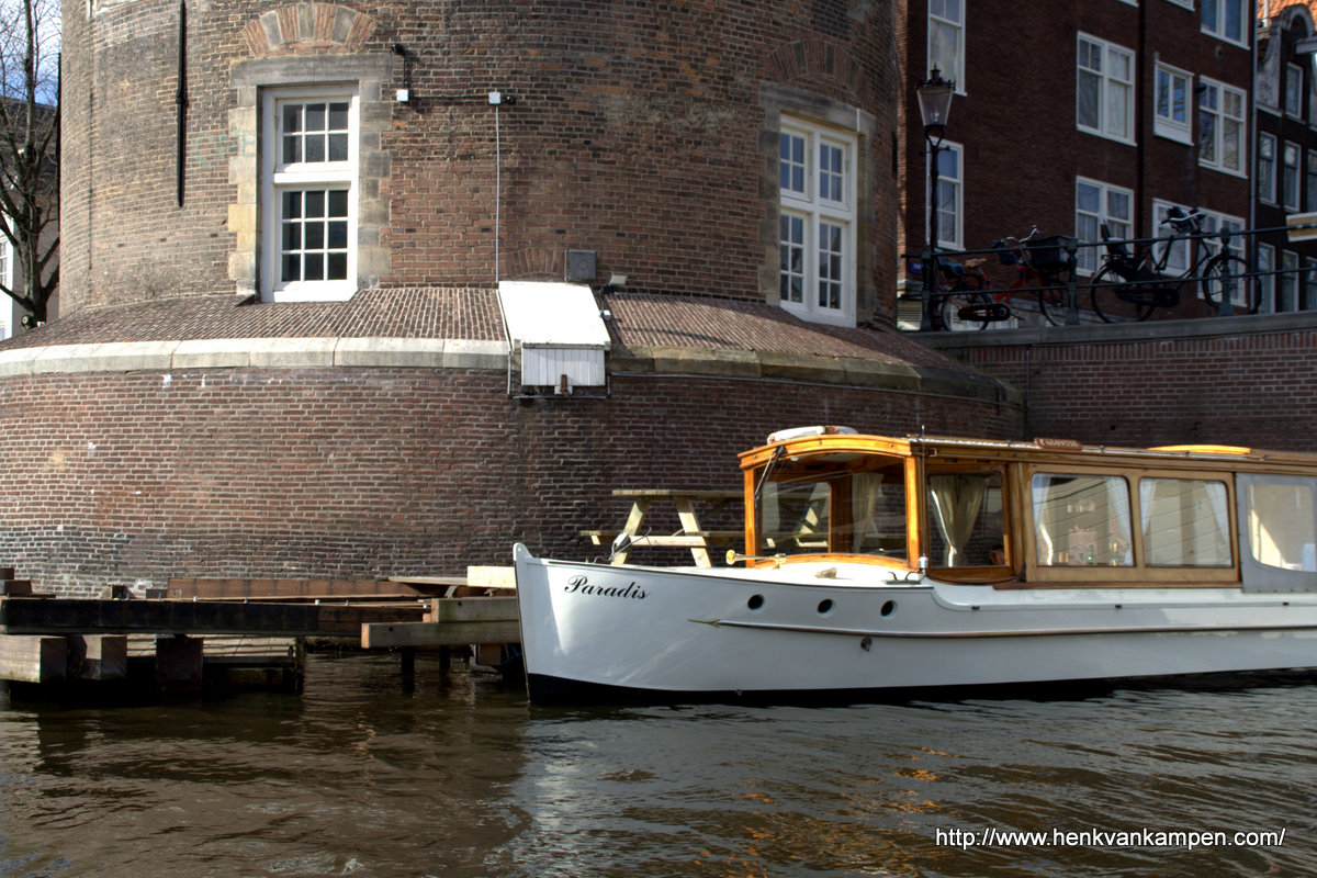 On the canals of Amsterdam