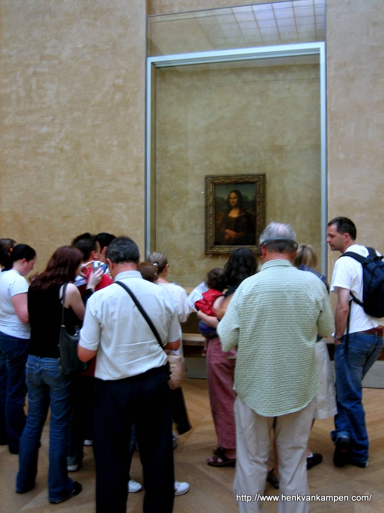 Mona Lisa in the Louvre