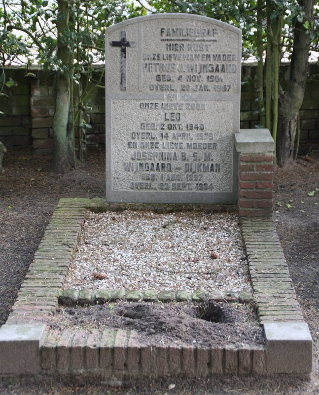 Tombstone Tuesday: Wijngaard
