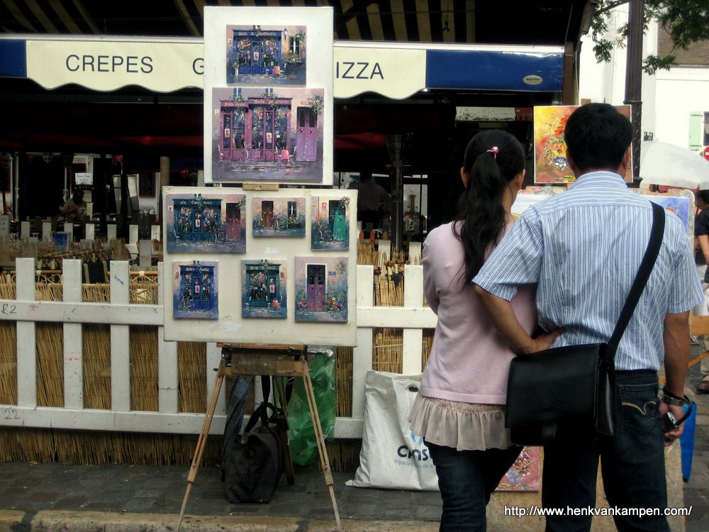 Place du Tertre, Montmartre, Paris, France