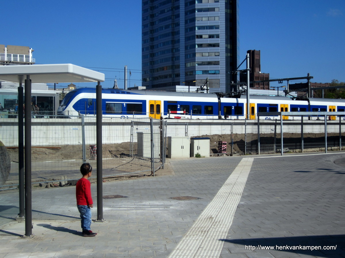 Werken aan een nieuw station