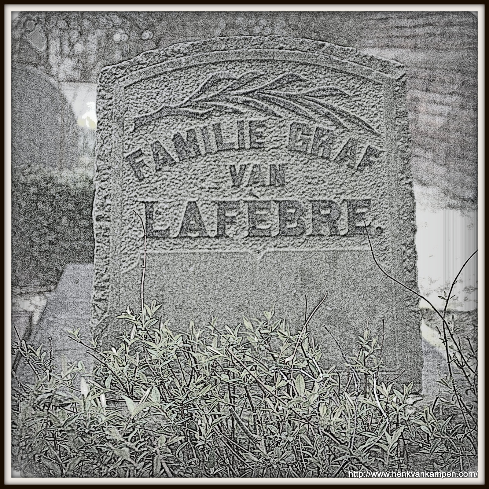 Lafebre family grave, Kerkveld cemetery, Nieuwegein