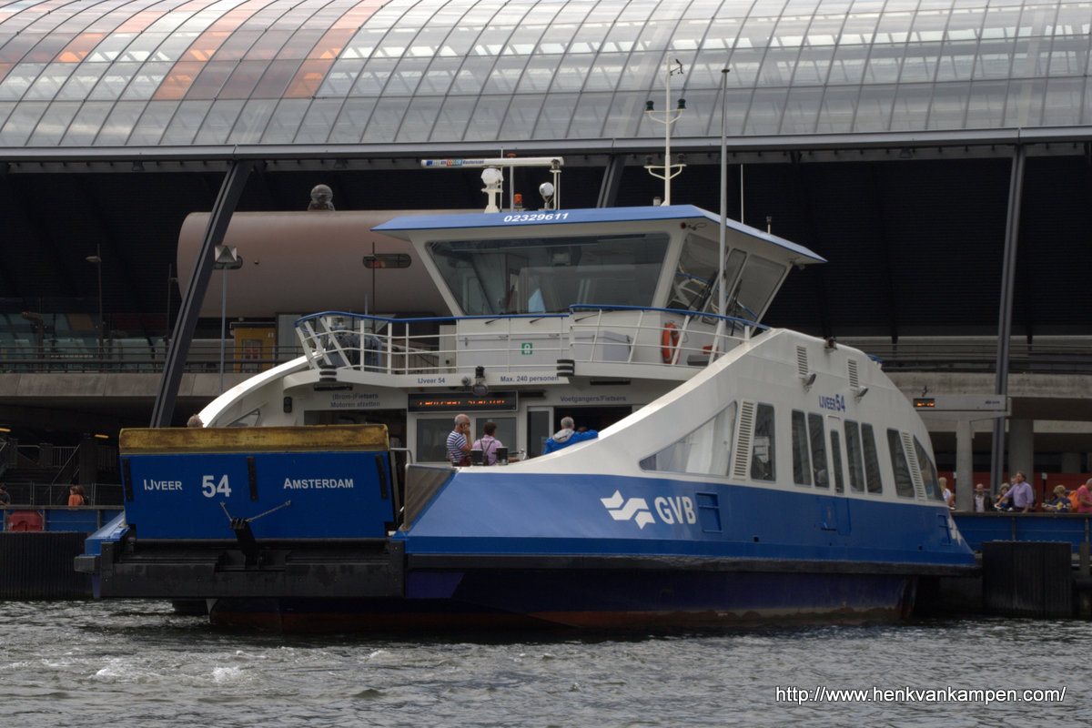 Ferry, Amsterdam Central Station