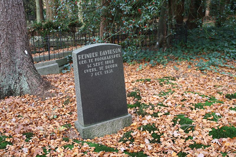 Tombstone Tuesday: Reinder Davidson