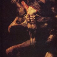 Goya’s black paintings: Saturn devouring one of his children