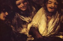 Goya’s black paintings: Two women and a man