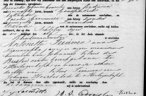 Death certificate of Antonetta Theeuwen