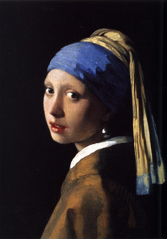 Vermeer’s girl with a pearl earring